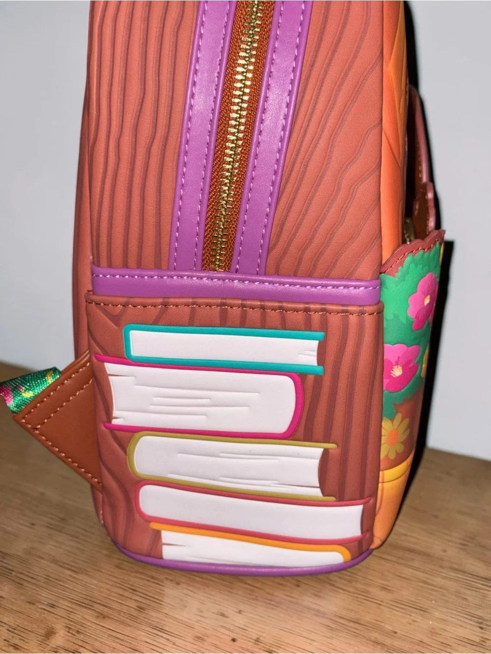 Loungefly Disney Tangled Rapunzel Exclusive Books Mini Backpack